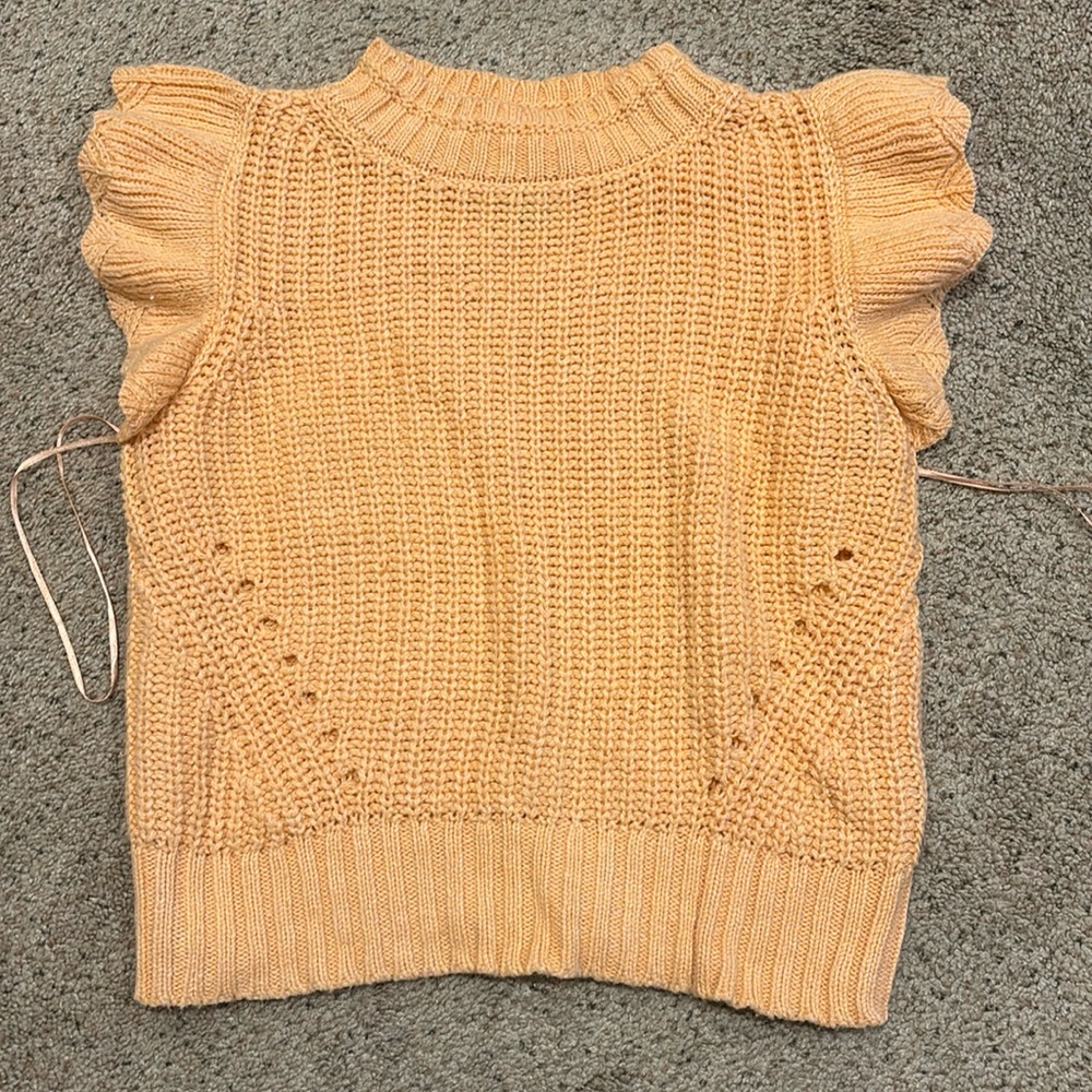 Flutter Sleeve Sweater